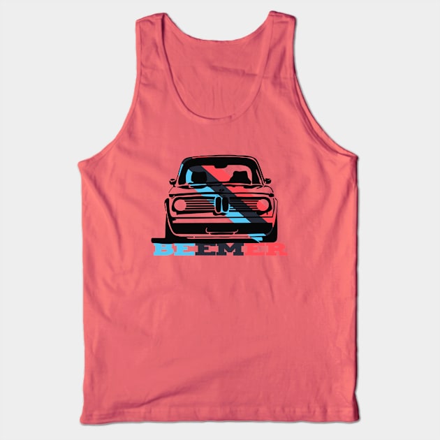 German Super Star Beemer Tank Top by MotorManiac